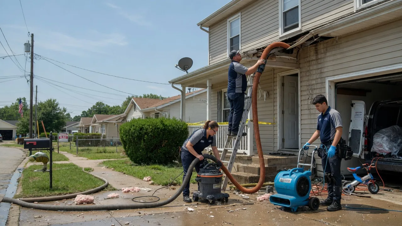 Water Damage Restoration in Llewellyn, PA near me